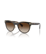 Versace Womens Sunglasses VE2198 125213 Dark Havana W/ Brown Gradient Le... - $113.84