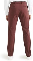Dockers Men&#39;s Slim-Fit City Tech Trousers in Bitter Chocolate-36x29 - £27.57 GBP