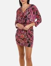 Trina By Trina Turk Birch Paisley Print Mini Dress (Size L) - £47.22 GBP