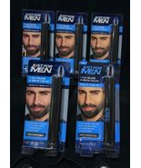 5x Just For Men 1-Day Beard &amp; Brow Color Darkest Brown/Black 0.3 oz Each... - $531.42 MXN