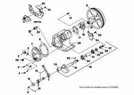2340 Model Ingersoll Rand compatible Crank Case Frame Compressor 30222327 - $331.05