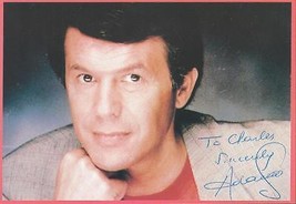 Salvatore Adamo Signed 4x6 Postcard - £71.38 GBP