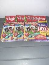Lot of 3 HIGHLIGHTS For Children Magazine Activities Assorted Issues 2014 - $10.79