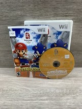 Mario &amp; Sonic At The Olympic Games Nintendo Wii Video Game Complete CIB- Tested - $12.86