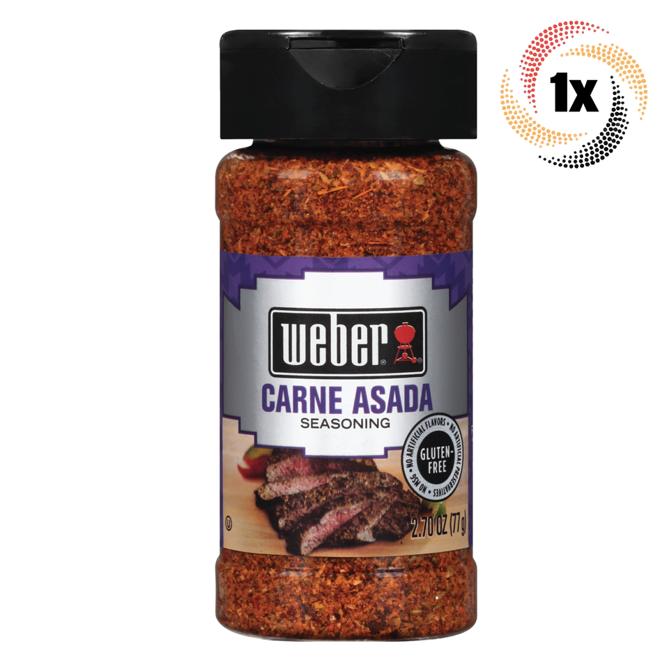 1x Shaker Weber Carne Asada Flavor Seasoning | 2.7oz | Gluten &amp; MSG Free - $11.12