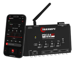 Taramps Pro 2.4bt Digital Audio Processor Android iOS Bt Ble 5.4 Wi-fi W... - $148.46