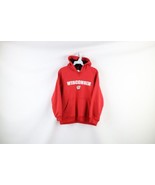 Vintage Nike Boys Medium Distressed Spell Out University of Wisconsin Ho... - $754.39 MXN