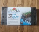 Burpee 10 day Self-Watering Seed Starter Tray System Kit, 72 Cells 1 Sin... - £29.42 GBP