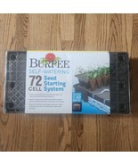 Burpee 10 day Self-Watering Seed Starter Tray System Kit, 72 Cells 1 Sin... - £29.46 GBP