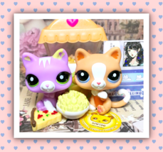 Authentic Littlest Pet Shop LPS G3 #2095 G7 #74 Tokyo Cat Kitten Special Edition - $47.36