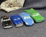 Mattel Disney Pixar Die Cast And Plastic Cars Tow Mater Sheriff Lot of 8 - $8.91