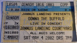 DONNA THE BUFFALO 10 Vintage 2000-2005 Ticket Stubs Jannus Landing st. P... - £11.76 GBP