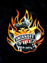 SMIRNOFF FIRE Promo Shirt (Size M) VERY RARE! - $19.78