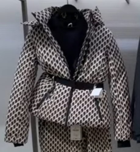 ZARA BNWT 2025. PRINT SKI COLLECTION RECCO TECHNOLOGY DOWN JACKET COAT 8073/078