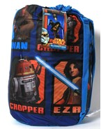 1 Ct Jay Franco &amp; Sons Disney Star Wars Rebels Slumber Bag With Bonus Ba... - $33.99