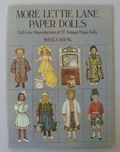 Vintage 1981 Reproductions of 27 Uncut Antique Paper Dolls Book, by Sheila Young - £6.42 GBP