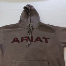 Ariat Women’s Women's Gray Cotton Blend Pullover Hoodie Sweatshirt Chest 48" image 14