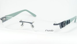 Owp 1317 300 Stone Blue /GUNMETAL Eyeglasses Glasses Rimless 51-18-135mm Germany - £78.19 GBP