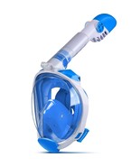 OUSPT Full Face Snorkel Mask, Snorkeling Mask with Detachable Camera - £44.12 GBP