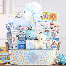 Ultimate Baby: Baby Boy Gift Basket - £140.23 GBP