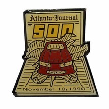 1990 Atlanta Journal 500 Atlanta Speedway NASCAR Race Racing Lapel Hat Pin - £6.25 GBP