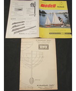RIVISTA MODELLISMO 1960 MODELL TECHNIK CON PROGETTO 1:1 Zephir RC-Modell... - $532.76 MXN