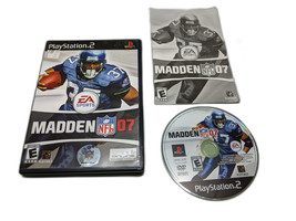Madden NFL 2007 Sony PlayStation 2 Complete in Box - £4.37 GBP