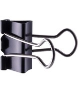 48 Officemate Small Binder Clips Black 3/4 in 0.75&quot; inch BRAND NEW in BOX - £7.85 GBP