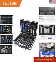 Mechanic Tool Set, 240-Pieces Universal Household Auto Repair Tool Kit w... - $239.56