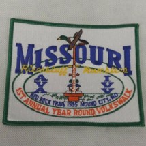 1995 AVA Volkssport Patch Red Rock Trail Riverbluff Remembers Mound City... - £3.70 GBP