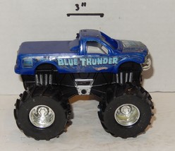 Hot Wheels Monster Jam Truck Blue Thunder 1:64 Scale Rare - £8.40 GBP