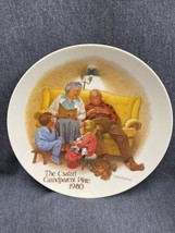 Knowles &quot;The Csatari Grandparent Plate&quot; 1980 &quot;The Bedtime Story&quot; EUC - £6.57 GBP