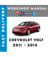 CHEVROLET VOLT 2011 2012 2013 2014 2015 Service REPAIR &amp; WORKSHOP MANUAL - $6.99