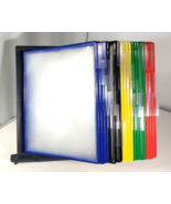 20 Panel COLOR 40 Sheet Display Capacity Desktop Reference System *MISS ... - $34.99