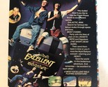 1991 Bill And Ted’s Excellent Adventure NES Nintendo Vintage Print Ad pa20 - $14.80
