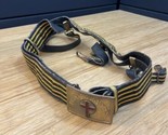 Vintage Knights Templar Masonic Belt &amp; In Hoc Signo Vinces Buckle KG JD - $74.25