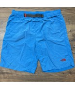 The North Face Mens Med Class V Belted Trunks Hiking Shorts Blue Lined A... - $409.53 MXN