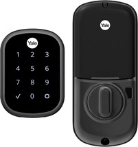 Keyless Touchscreen Door Lock With Black Yale Assure Lock Sl. - £185.75 GBP