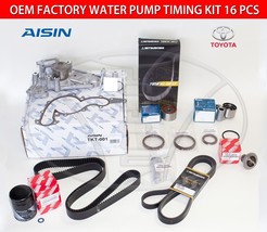 New Factory Lexus SC430 All Oem Complete Timing Belt Water Pump KIT- Drive Belt - £255.79 GBP