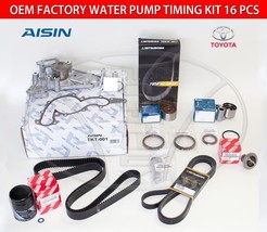 NEW FACTORY LEXUS SC430 ALL OEM COMPLETE TIMING BELT WATER  PUMP KIT- DR... - £254.74 GBP