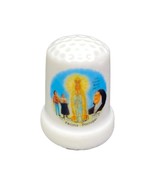 Sewing thimble, sewing thimble, dé à coudre, vintage Our Lady of Fátima - $94.23 MXN