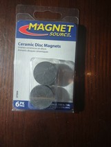 Magnet Source Ceramic Disc Magnets 6 Pk - $12.75