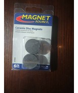 Magnet Source Ceramic Disc Magnets 6 Pk - £9.84 GBP