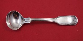 Threaded aka Plain Thread by Schulz &amp; Fischer Sterling Silver Salt Spoon 3 3/4&quot; - £46.69 GBP