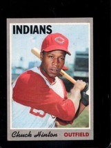 1970 TOPPS #27 CHUCK HINTON VG+ INDIANS *X75209 - £0.77 GBP