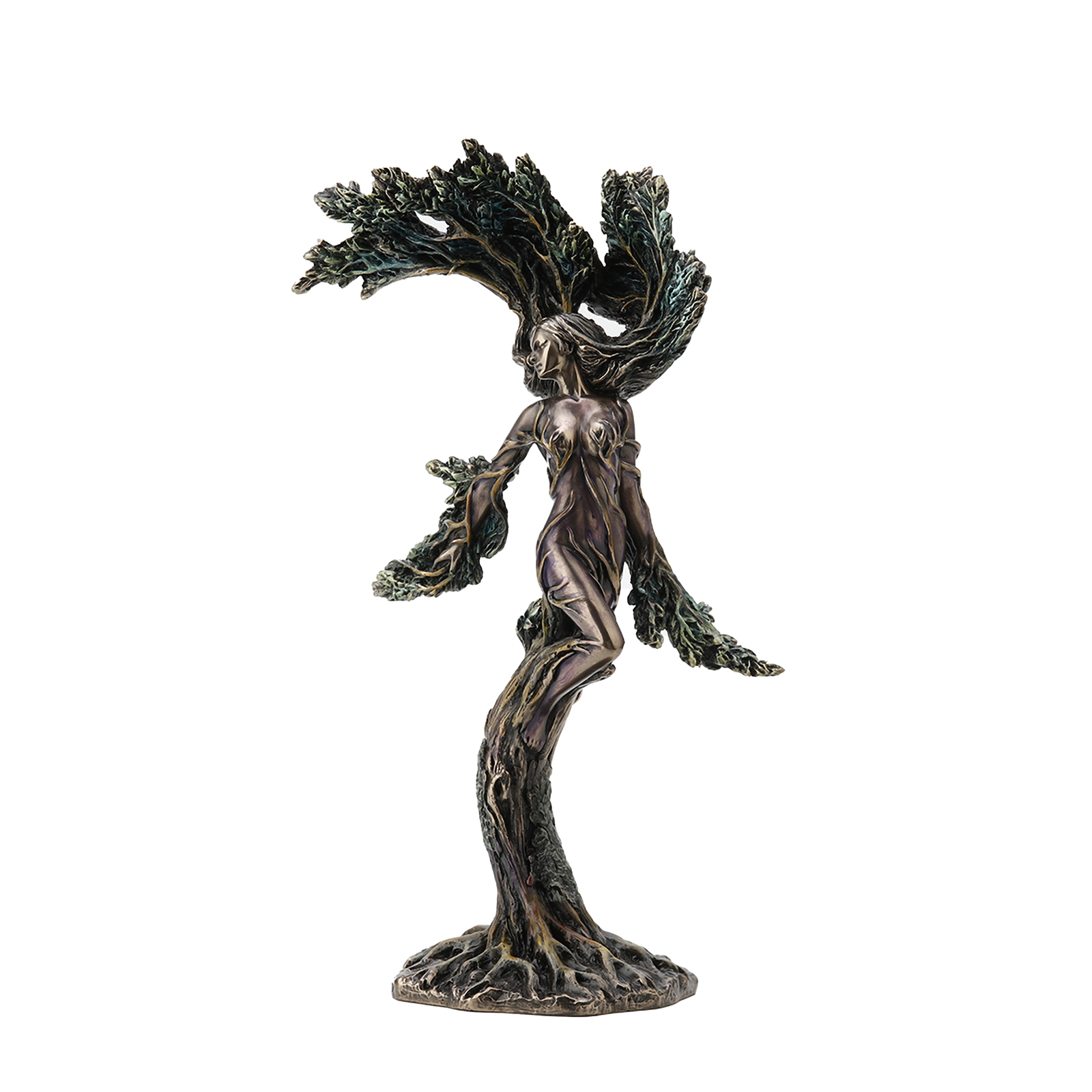Primary image for Bronze Finished Meliae The Forest Nymph Statue Greek Mythology
