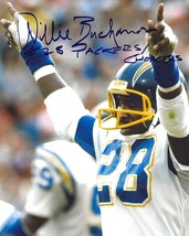 Willie Buchanon San Diego Chargers signed autographed 8x10 photo COA proof - £51.59 GBP