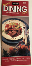 Vintage Official Dining Guide Brochure Charleston South Carolina BRO3 - £3.87 GBP