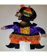 NWT Witch Dog Costume Size Medium Halloween Dress-Up 2-Pc Dress Candy Co... - $12.82