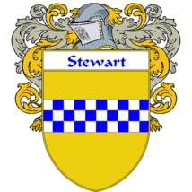 Stewart Family Crest / Coat of Arms JPG and PDF - Instant Download - £2.27 GBP